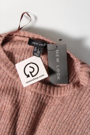 Дамски пуловер New Look, Размер L, Цвят Розов, Цена 13,80 лв.