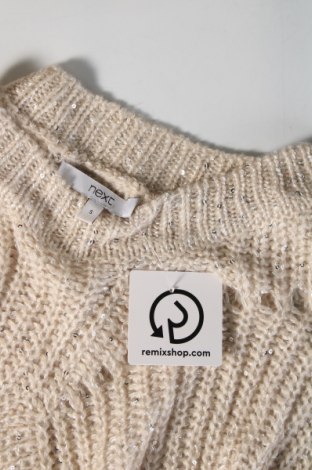 Дамски пуловер Next, Размер S, Цвят Бежов, Цена 21,75 лв.