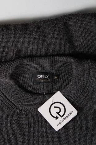 Дамски пуловер ONLY, Размер XS, Цвят Сив, Цена 3,60 лв.