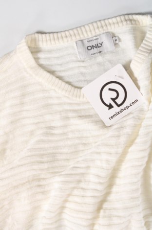 Γυναικείο πουλόβερ ONLY, Μέγεθος M, Χρώμα Λευκό, Τιμή 10,23 €