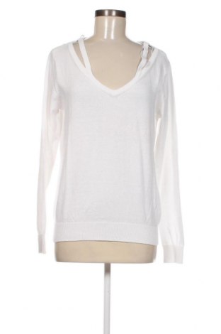 Γυναικείο πουλόβερ Piazza Italia, Μέγεθος L, Χρώμα Λευκό, Τιμή 5,93 €