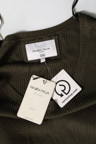 Γυναικείο πουλόβερ Piazza Italia, Μέγεθος L, Χρώμα Πράσινο, Τιμή 9,25 €
