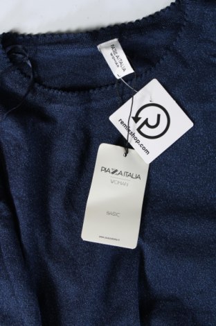 Γυναικείο πουλόβερ Piazza Italia, Μέγεθος L, Χρώμα Μπλέ, Τιμή 9,72 €