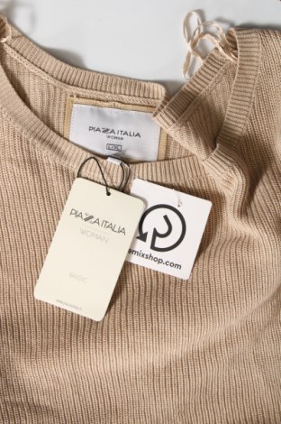 Γυναικείο πουλόβερ Piazza Italia, Μέγεθος L, Χρώμα Καφέ, Τιμή 9,25 €