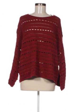 Γυναικείο πουλόβερ Piazza Italia, Μέγεθος L, Χρώμα Κόκκινο, Τιμή 8,54 €