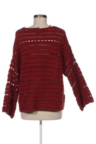 Γυναικείο πουλόβερ Piazza Italia, Μέγεθος L, Χρώμα Κόκκινο, Τιμή 8,54 €