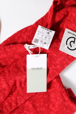 Дамски пуловер Pull&Bear, Размер S, Цвят Червен, Цена 13,80 лв.