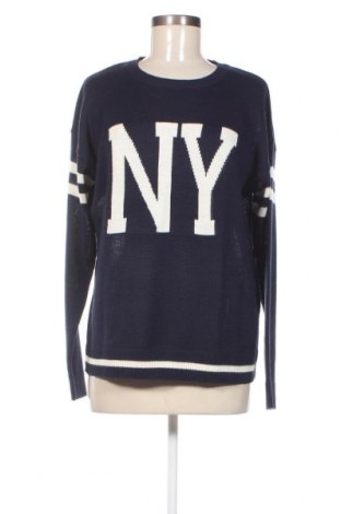 Γυναικείο πουλόβερ Pull&Bear, Μέγεθος M, Χρώμα Μπλέ, Τιμή 14,84 €