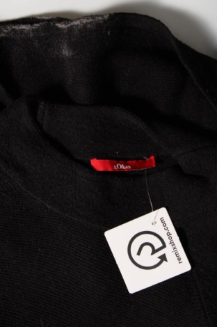 Дамски пуловер S.Oliver, Размер L, Цвят Черен, Цена 21,75 лв.