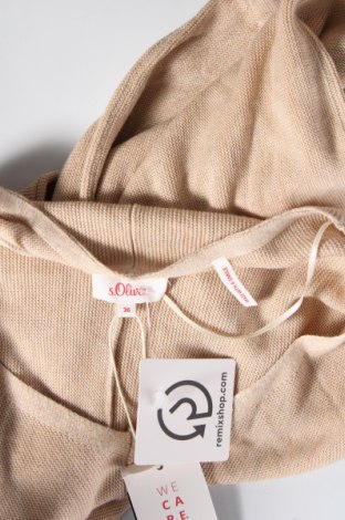 Дамски пуловер S.Oliver, Размер S, Цвят Бежов, Цена 87,00 лв.