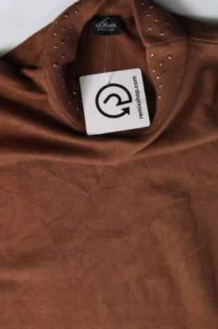 Дамски пуловер S.Oliver Black Label, Размер M, Цвят Кафяв, Цена 46,20 лв.