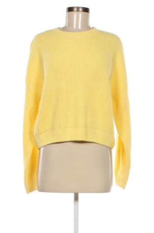 Дамски пуловер Sinsay, Размер XL, Цвят Жълт, Цена 20,70 лв.