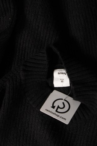 Pulover de femei Sinsay, Mărime XS, Culoare Negru, Preț 37,83 Lei