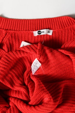 Дамски пуловер Takko Fashion, Размер XS, Цвят Червен, Цена 10,15 лв.