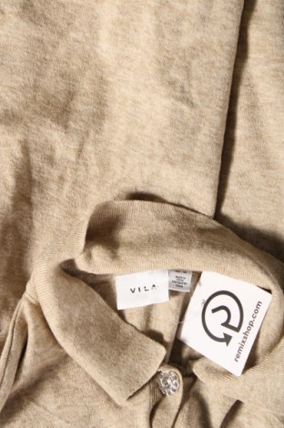 Дамски пуловер VILA, Размер M, Цвят Бежов, Цена 13,50 лв.