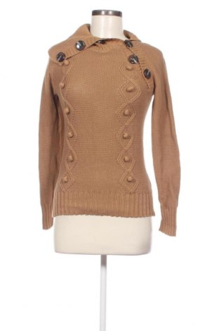 Дамски пуловер Vero Moda, Размер S, Цвят Кафяв, Цена 18,00 лв.