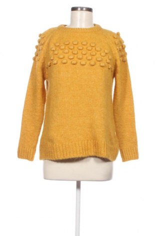 Дамски пуловер Wienella, Размер M, Цвят Жълт, Цена 9,60 лв.