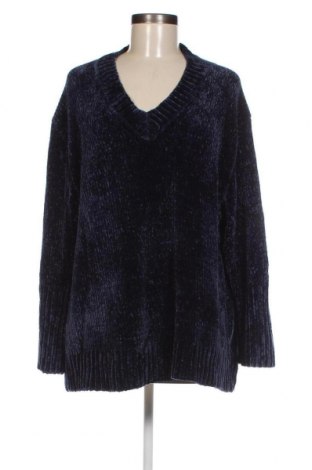 Дамски пуловер Zara Knitwear, Размер S, Цвят Син, Цена 9,60 лв.