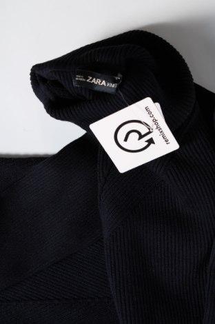 Дамски пуловер Zara Knitwear, Размер S, Цвят Син, Цена 31,70 лв.