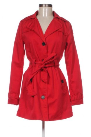 Damen Trenchcoat, Größe XS, Farbe Rot, Preis 23,02 €