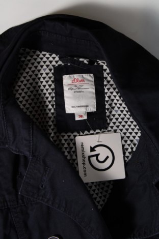 Dámsky prechodný kabát  S.Oliver, Veľkosť S, Farba Modrá, Cena  23,36 €