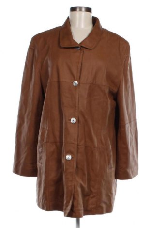 Dámska kožená bunda , Veľkosť L, Farba Hnedá, Cena  12,13 €