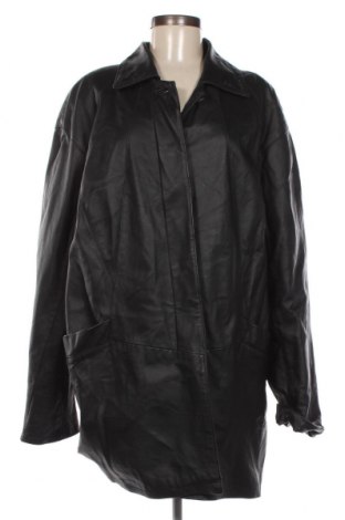 Γυναικείο δερμάτινο μπουφάν, Μέγεθος XXL, Χρώμα Μαύρο, Τιμή 23,83 €