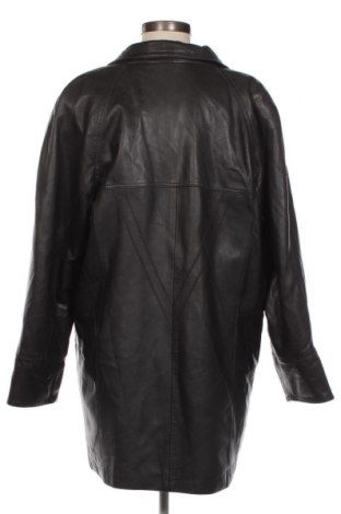 Γυναικείο δερμάτινο μπουφάν, Μέγεθος XXL, Χρώμα Μαύρο, Τιμή 16,55 €
