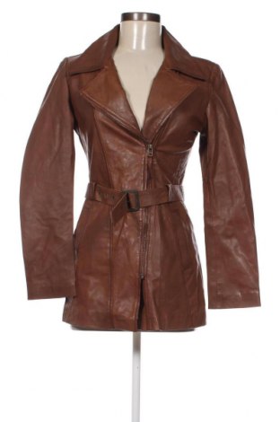 Dámska kožená bunda , Veľkosť M, Farba Hnedá, Cena  46,11 €