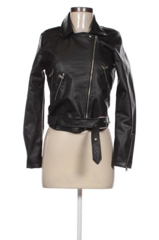 Dámska kožená bunda , Veľkosť M, Farba Čierna, Cena  27,78 €