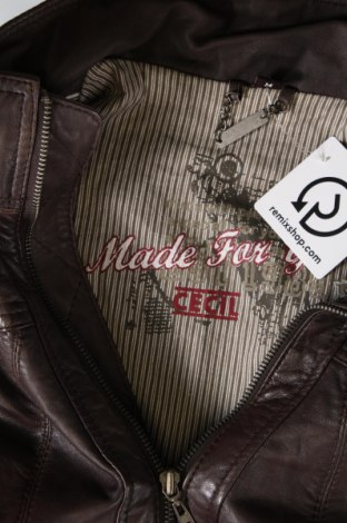 Dámska kožená bunda  Cecil, Veľkosť M, Farba Hnedá, Cena  68,54 €