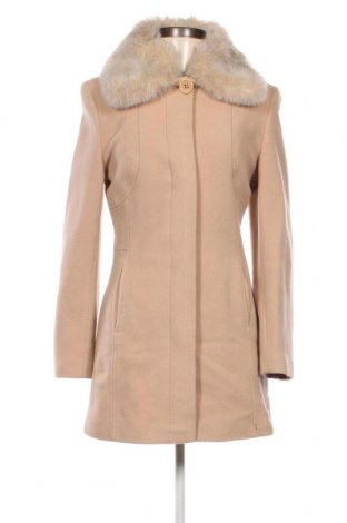 Дамско палто, Размер M, Цвят Бежов, Цена 70,62 лв.