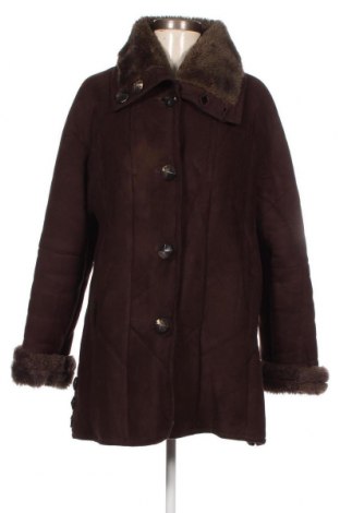 Дамско палто, Размер XL, Цвят Кафяв, Цена 107,02 лв.