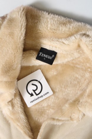 Γυναικείο παλτό, Μέγεθος L, Χρώμα Εκρού, Τιμή 37,77 €