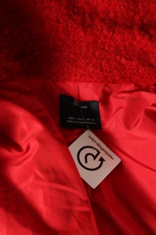 Γυναικείο παλτό Bershka, Μέγεθος S, Χρώμα Κόκκινο, Τιμή 54,74 €