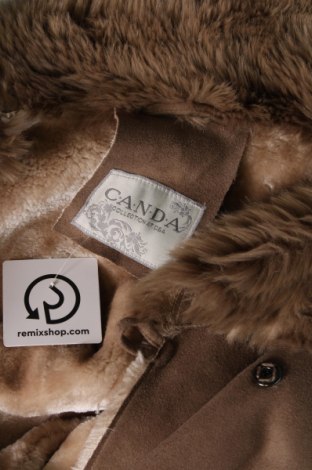 Дамско палто Canda, Размер L, Цвят Кафяв, Цена 37,45 лв.