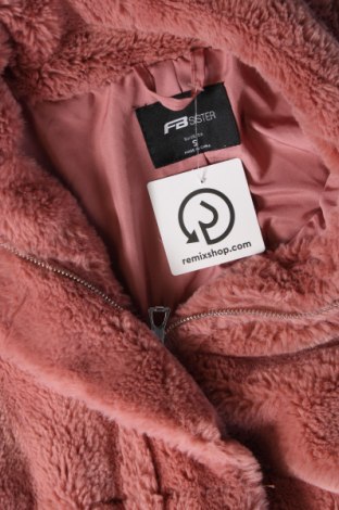 Γυναικείο παλτό Fb Sister, Μέγεθος S, Χρώμα Ρόζ , Τιμή 19,86 €