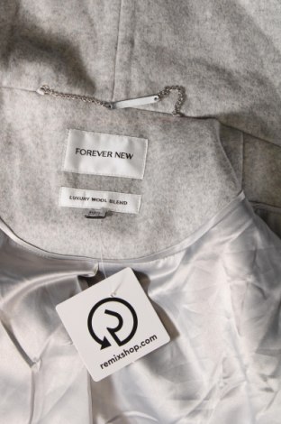 Γυναικείο παλτό Forever New, Μέγεθος M, Χρώμα Γκρί, Τιμή 26,41 €