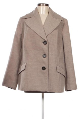 Дамско палто H&M, Размер XXL, Цвят Бежов, Цена 70,62 лв.