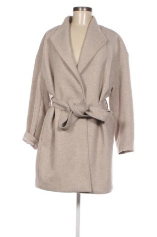 Дамско палто H&M, Размер S, Цвят Бежов, Цена 38,52 лв.