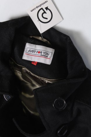 Γυναικείο παλτό Just For You, Μέγεθος L, Χρώμα Μαύρο, Τιμή 16,33 €