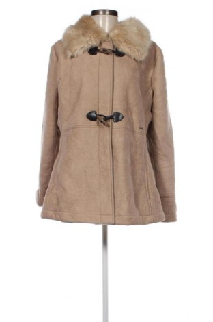 Дамско палто Liza Lu, Размер 3XL, Цвят Бежов, Цена 21,40 лв.