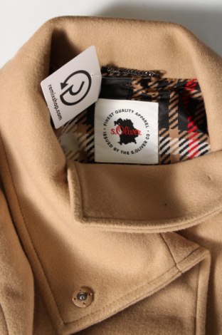 Γυναικείο παλτό S.Oliver, Μέγεθος S, Χρώμα  Μπέζ, Τιμή 113,81 €