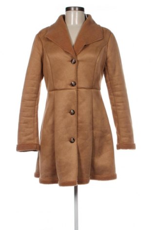 Дамско палто SHEIN, Размер M, Цвят Кафяв, Цена 37,45 лв.