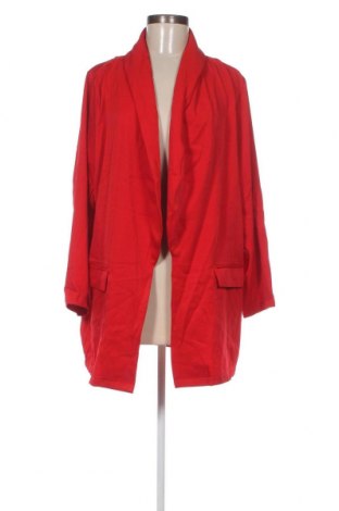 Γυναικείο παλτό SHEIN, Μέγεθος XL, Χρώμα Κόκκινο, Τιμή 13,86 €