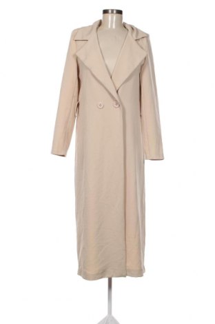 Palton de femei Styled In Italy, Mărime M, Culoare Ecru, Preț 210,53 Lei