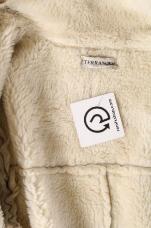 Дамско палто Terranova, Размер S, Цвят Бежов, Цена 32,10 лв.
