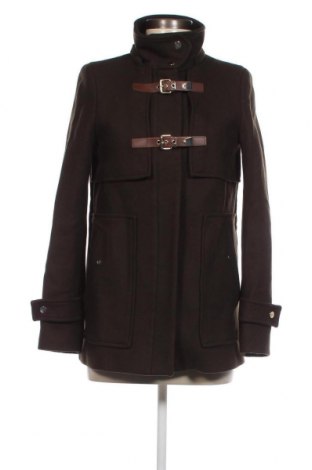 Дамско палто Zara, Размер S, Цвят Кафяв, Цена 24,50 лв.