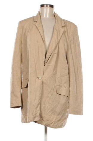 Дамско сако, Размер XL, Цвят Бежов, Цена 8,80 лв.