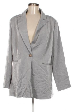 Γυναικείο σακάκι Atmos & Here, Μέγεθος XL, Χρώμα Γκρί, Τιμή 16,76 €